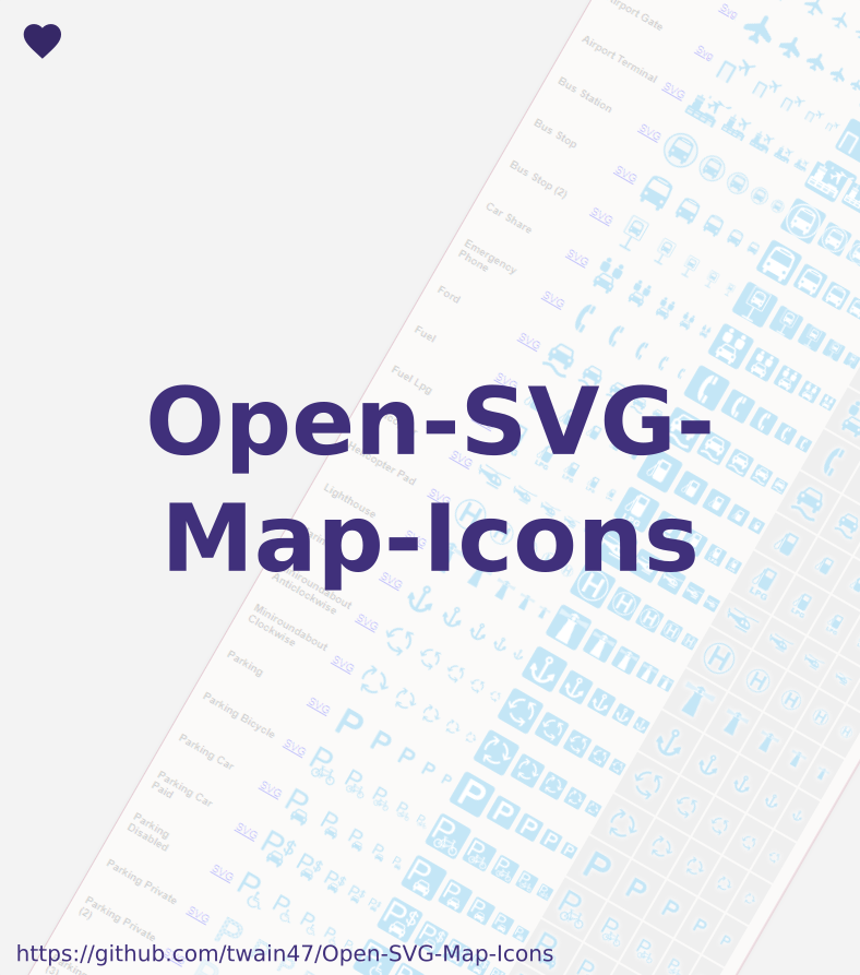 Open-SVG-Map-Icons