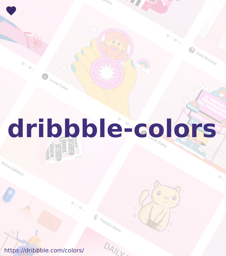 dribbble-colors