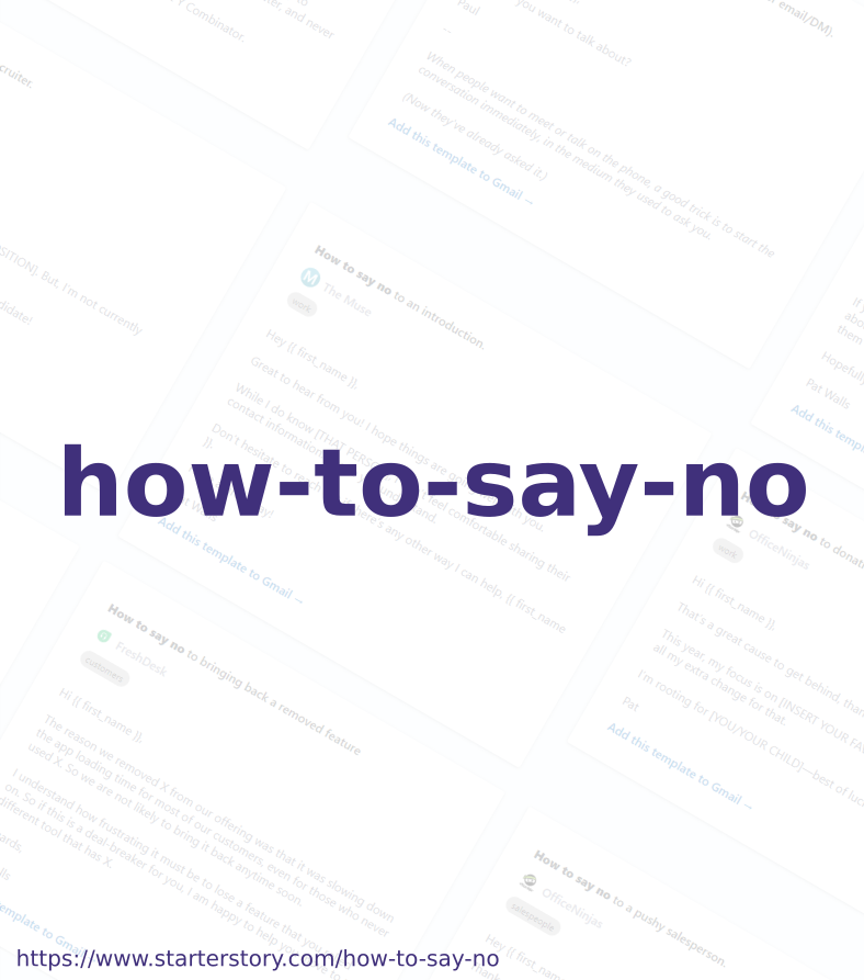 how-to-say-no