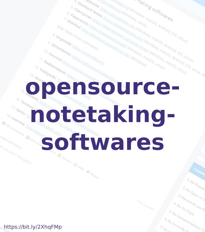 opensource_notetaking_softwares