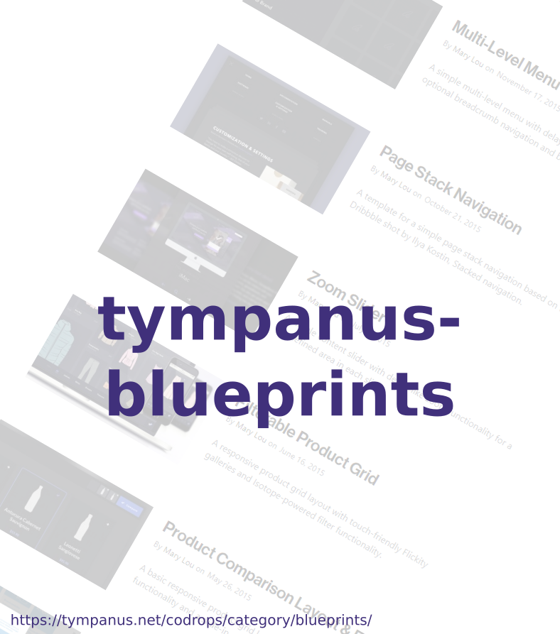tympanus-blueprints
