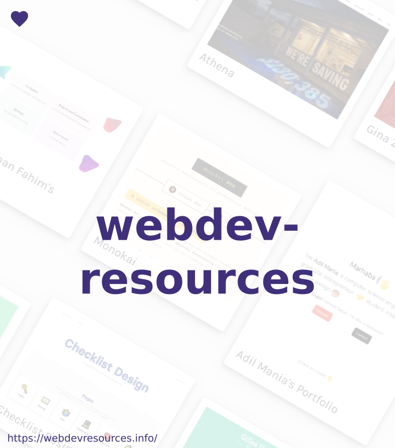 webdevresources